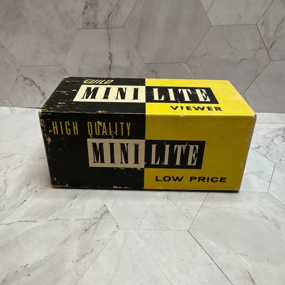 Vintage Craftsmen's Guild Minilite Viewer In original box Made in USA Collectors
